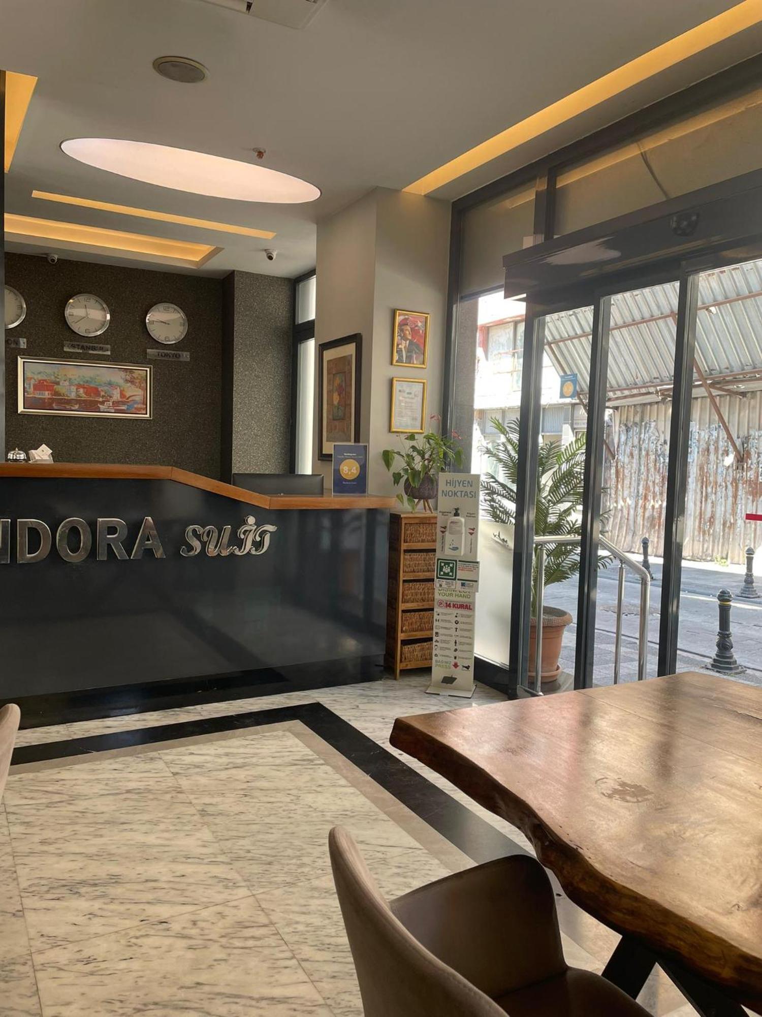 Pandora Hotel Istambul Exterior foto